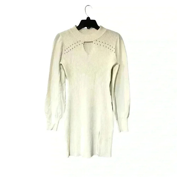 No Comment Sweater Dress Size Large - Picture 1 of 9